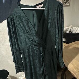 Parker Thelma Dress in Pine